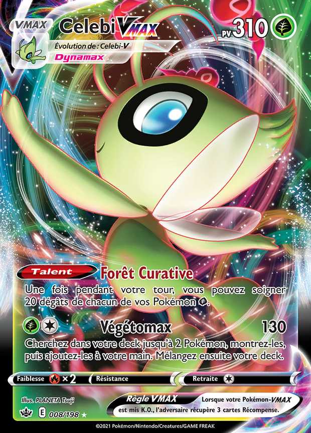 Celebi VMAX 008/198 — Règne de Glace