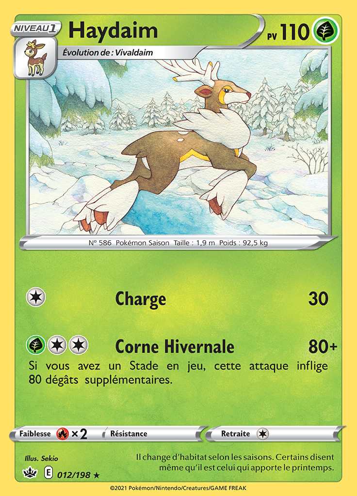 Haydaim 012/198 — Règne de Glace