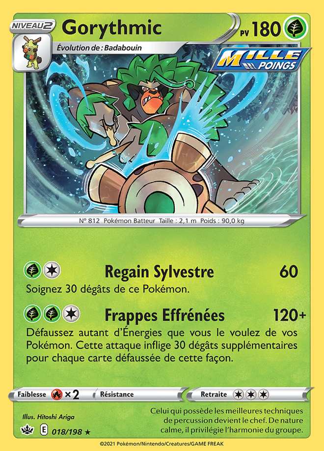 Gorythmic 018/198 — Règne de Glace