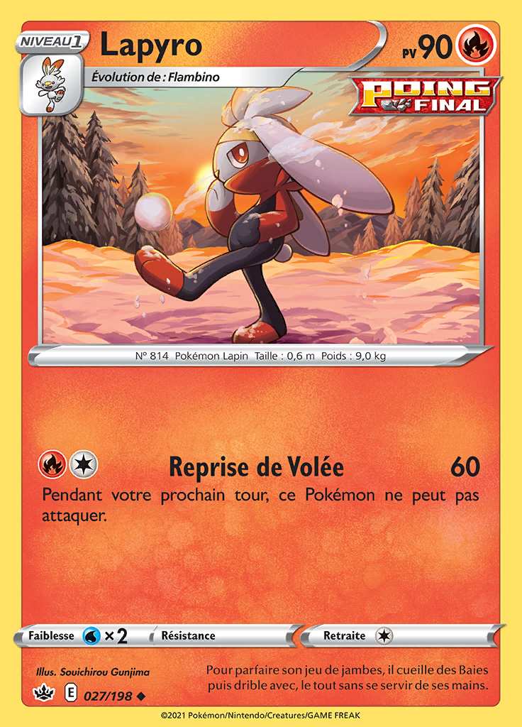 Lapyro 027/198 — Règne de Glace