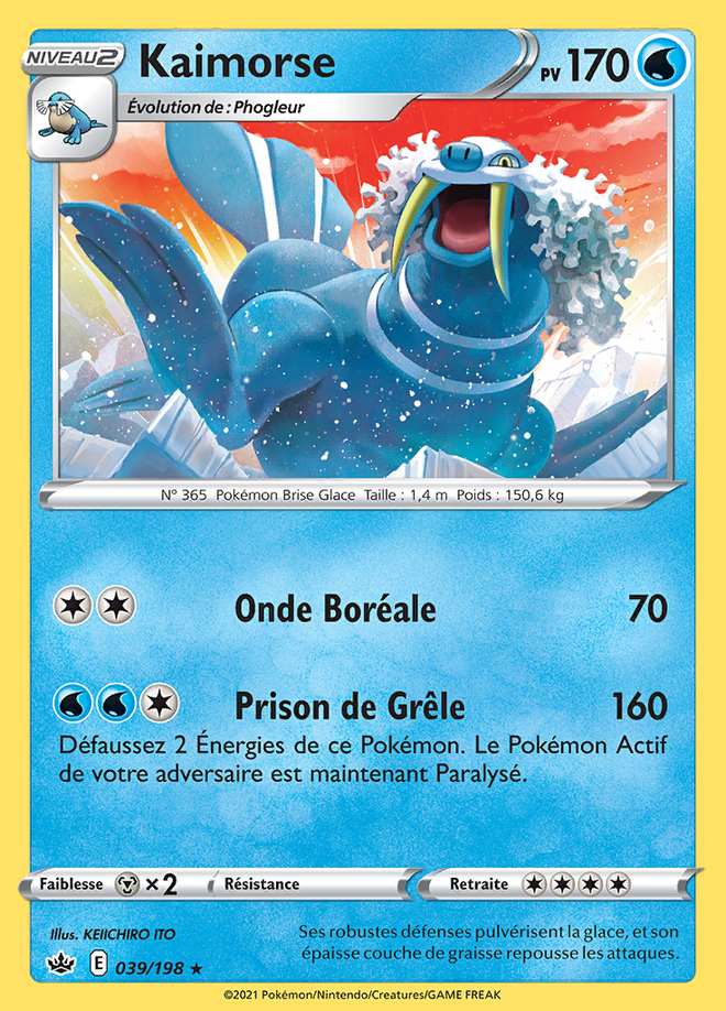 Kaimorse 039/198 — Règne de Glace