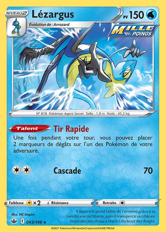 Lézargus 043/198 — Règne de Glace