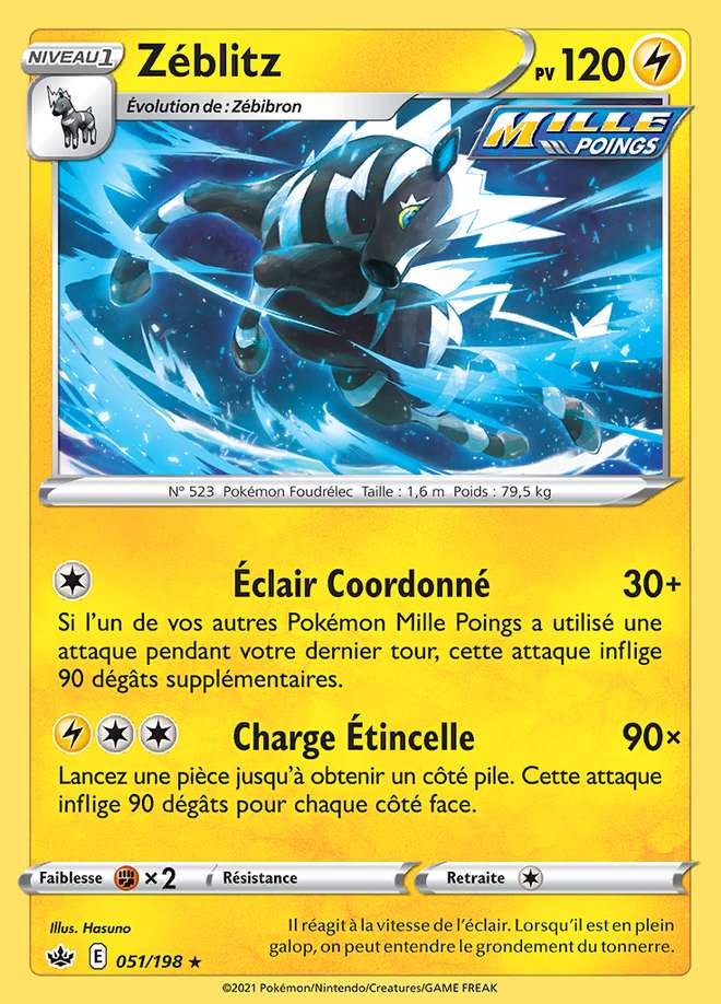 Zéblitz 051/198 — Règne de Glace