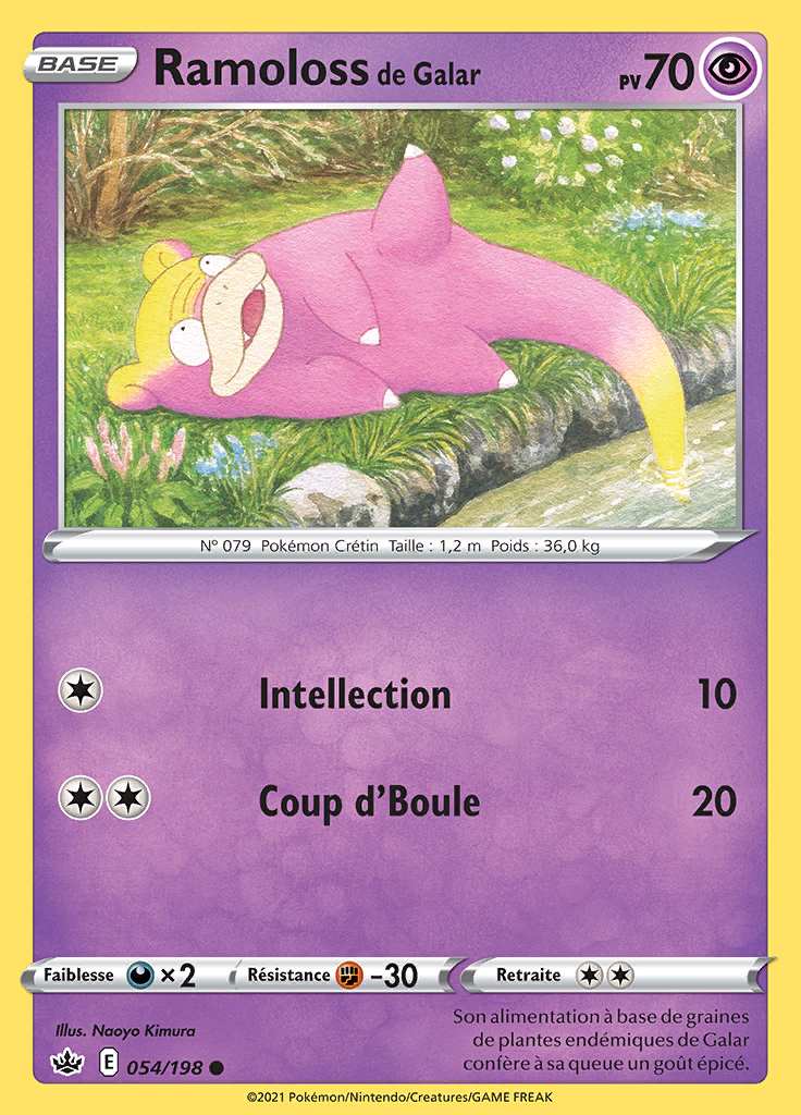 Ramoloss de Galar 054/198 — Règne de Glace