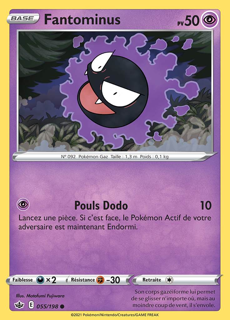 Fantominus 055/198 — Règne de Glace