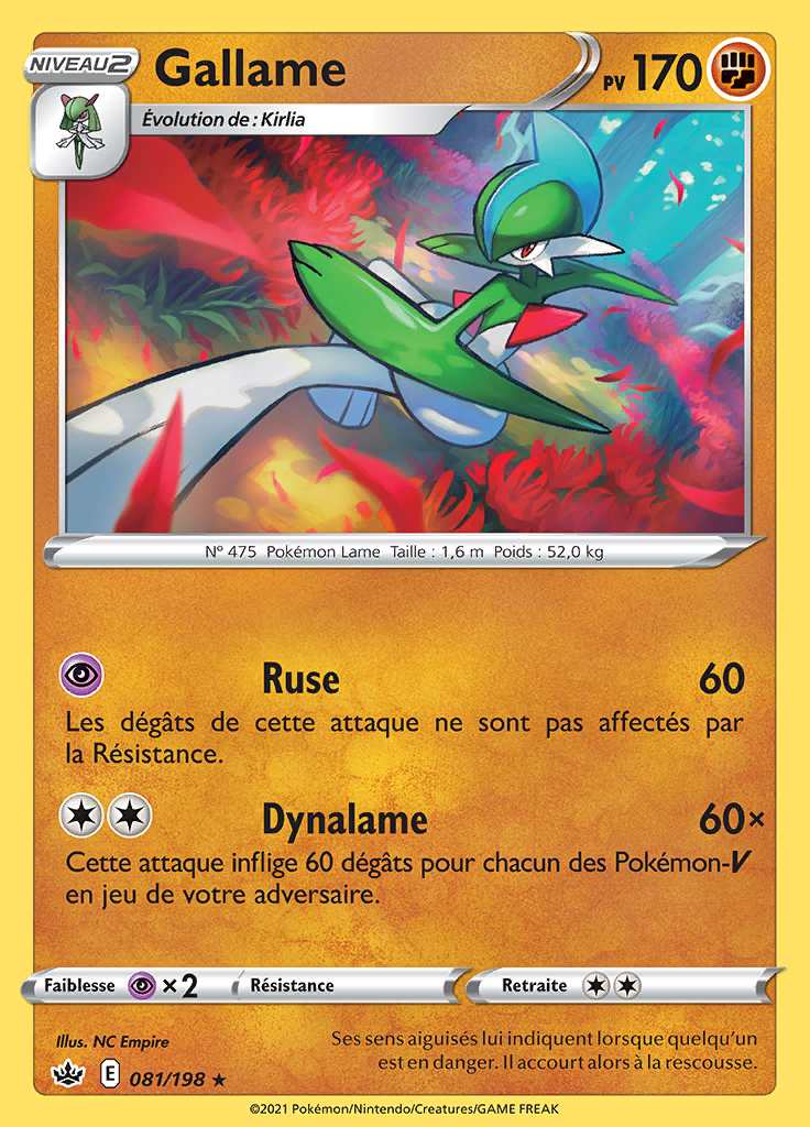 Gallame 081/198 — Règne de Glace