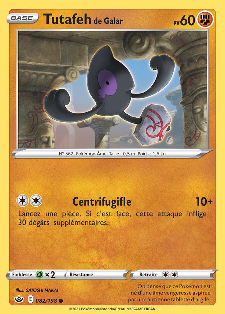 Tutafeh de Galar 082/198 — Règne de Glace