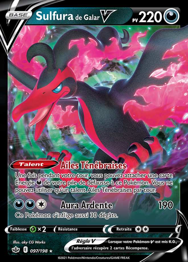 Sulfura de Galar V 097/198 — Règne de Glace