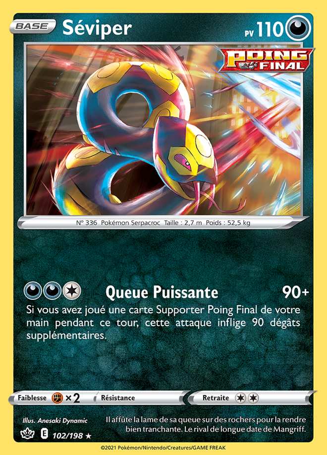 Séviper 102/198 — Règne de Glace