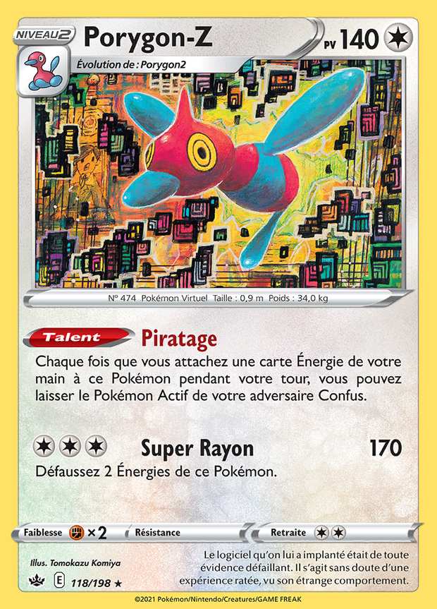 Porygon-Z 118/198 — Règne de Glace