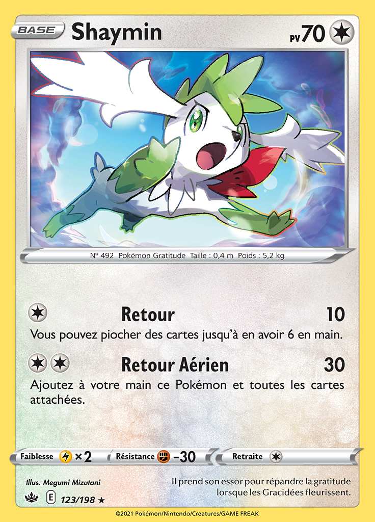 Shaymin 123/198 — Règne de Glace