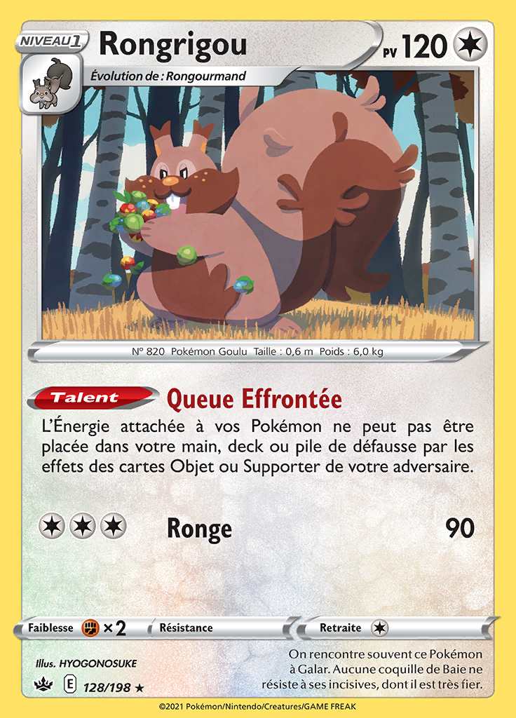 Rongrigou 128/198 — Règne de Glace