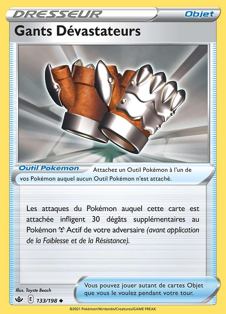 Gants Dévastateurs 133/198 — Règne de Glace