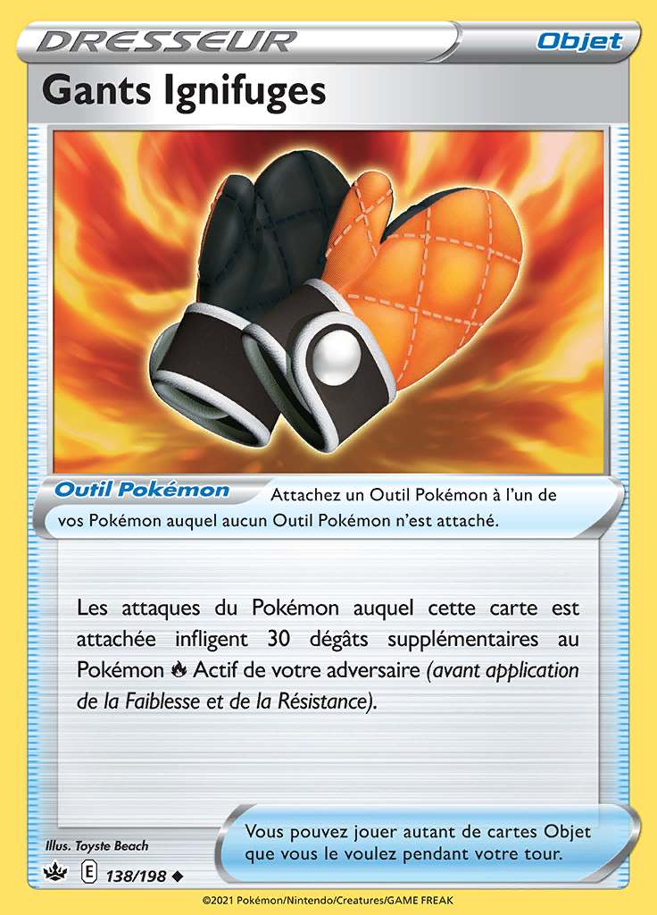 Gants Ignifuges 138/198 — Règne de Glace