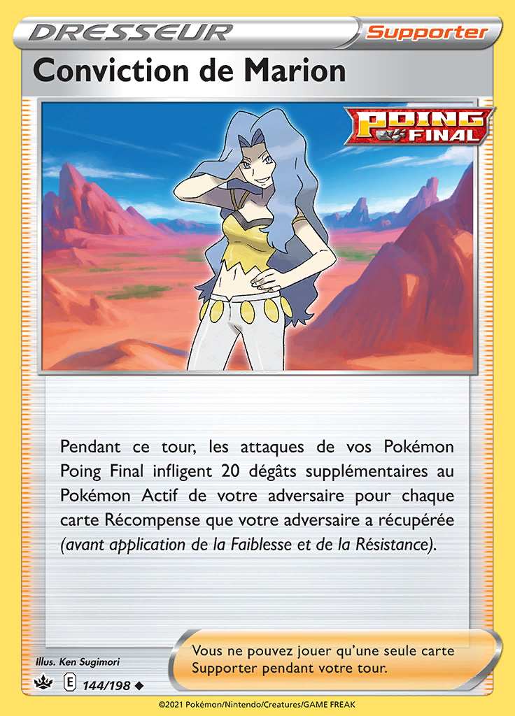 Conviction de Marion 144/198 — Règne de Glace