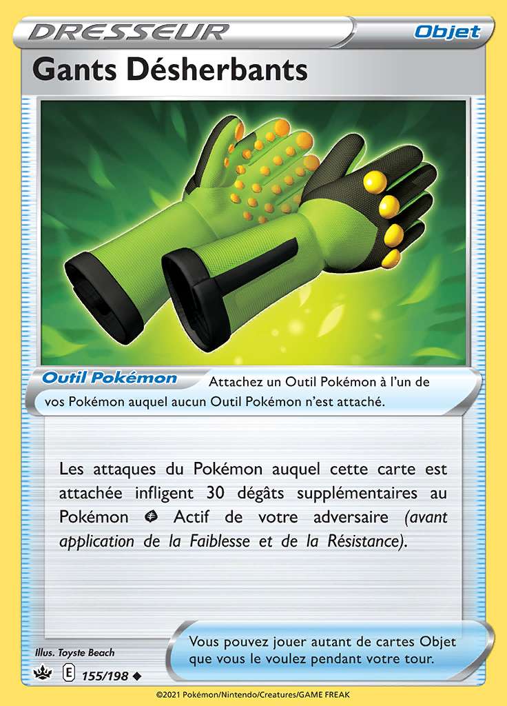 Gants Désherbants 155/198 — Règne de Glace