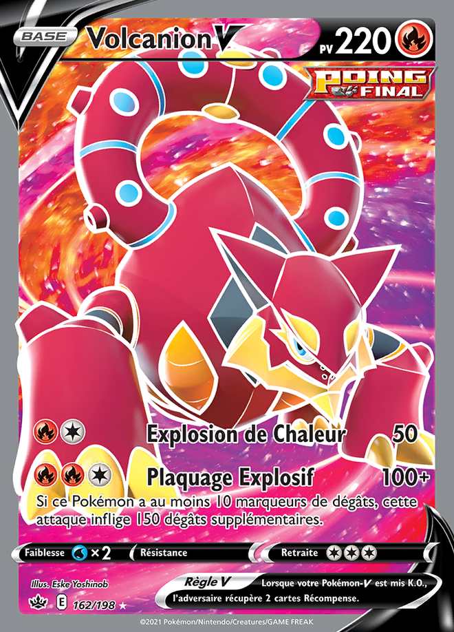 Volcanion V 162/198 — Règne de Glace