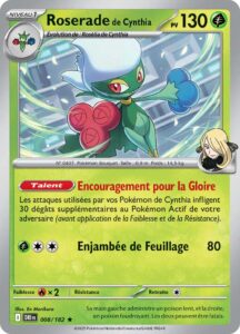 Roserade de Cynthia 008/182 — Rivalités Destinées