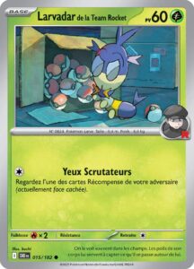 Larvadar de la Team Rocket 015/182 — Rivalités Destinées