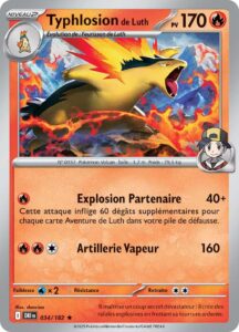 Typhlosion de Luth 034/182 — Rivalités Destinées