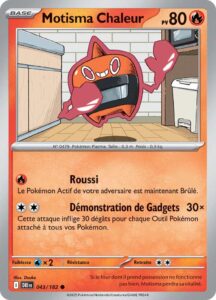 Motisma Chaleur 043/182 — Rivalités Destinées