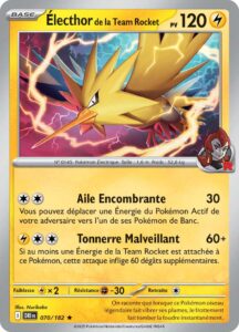 Électhor de la Team Rocket 070/182 — Rivalités Destinées