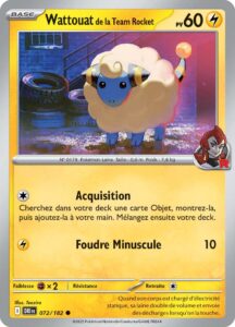 Wattouat de la Team Rocket 072/182 — Rivalités Destinées