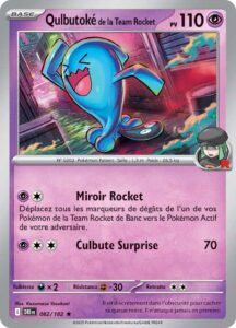 Qulbutoké de la Team Rocket 082/182 — Rivalités Destinées