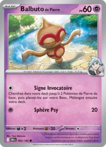 Balbuto de Pierre 083/182 — Rivalités Destinées