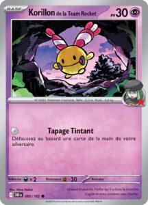 Korillon de la Team Rocket 085/182 — Rivalités Destinées