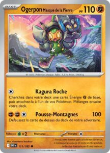 Ogerpon Masque de la Pierre 111/182 — Rivalités Destinées