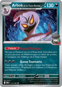 Arbok de la Team Rocket 113/182 — Rivalités Destinées