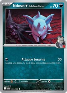 Nidoran♀ de la Team Rocket 114/182 — Rivalités Destinées