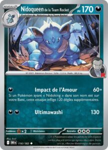 Nidoqueen de la Team Rocket 116/182 — Rivalités Destinées