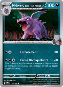 Nidorino de la Team Rocket 118/182 — Rivalités Destinées