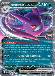 Nostenfer-ex de la Team Rocket 122/182 — Rivalités Destinées