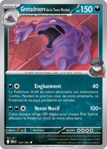 Grotadmorv de la Team Rocket 124/182 — Rivalités Destinées