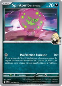 Spiritomb de Cynthia 129/182 — Rivalités Destinées