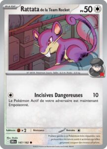 Rattata de la Team Rocket 147/182 — Rivalités Destinées