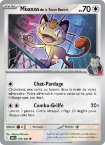 Miaouss de la Team Rocket 149/182 — Rivalités Destinées