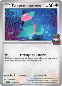 Porygon de la Team Rocket 153/182 — Rivalités Destinées