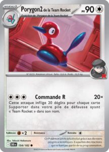 Porygon2 de la Team Rocket 154/182 — Rivalités Destinées