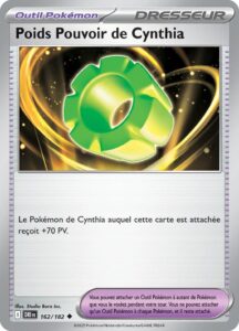 Poids Pouvoir de Cynthia 162/182 — Rivalités Destinées