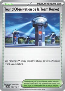 Tour d'Observation de la Team Rocket 180/182 — Rivalités Destinées