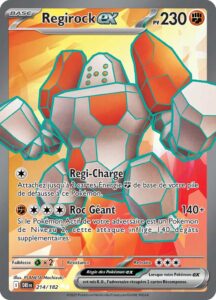 Regirock-ex 214/182 — Rivalités Destinées