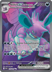 Nidoking-ex de la Team Rocket 216/182 — Rivalités Destinées