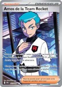 Amos de la Team Rocket 223/182 — Rivalités Destinées