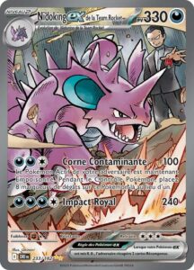 Nidoking-ex de la Team Rocket 233/182 — Rivalités Destinées