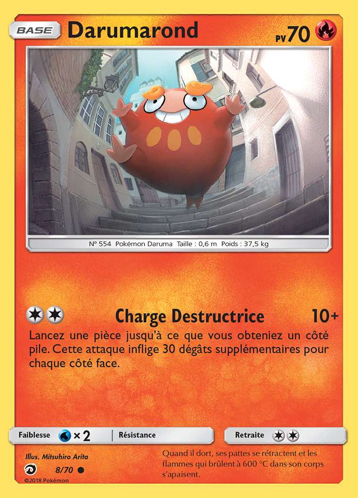 Darumarond 008/070 — Majesté des Dragons