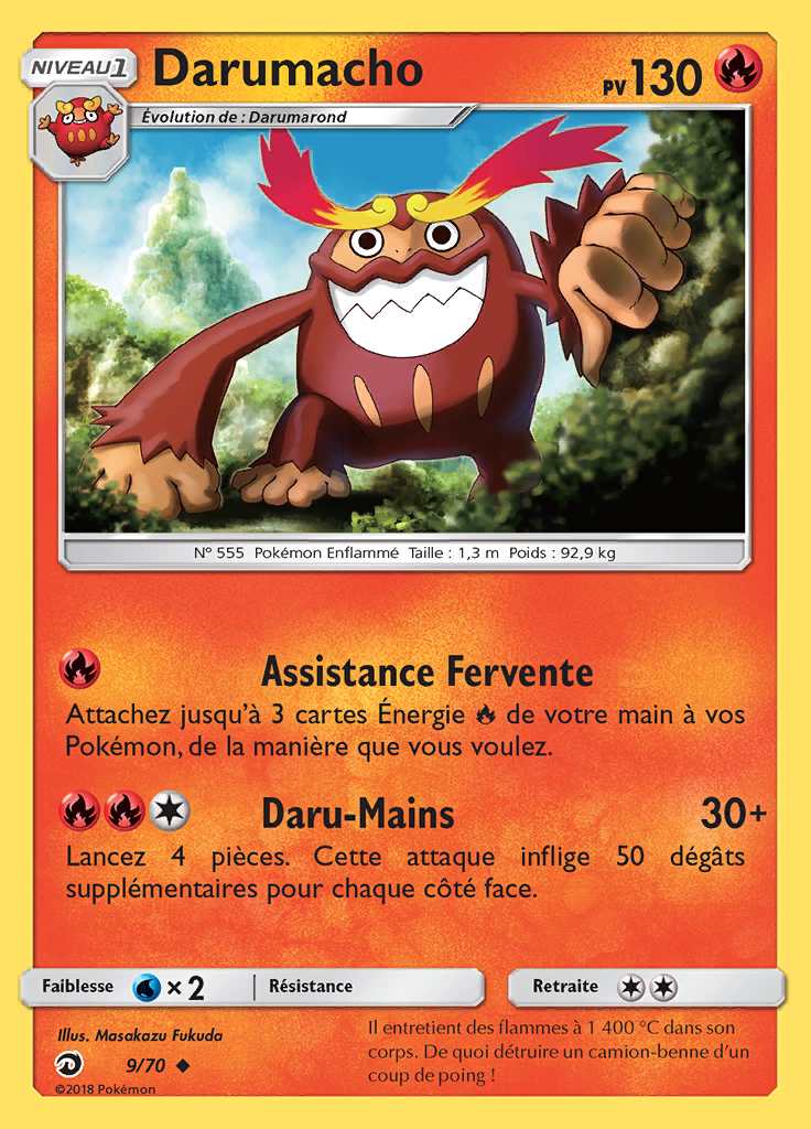 Darumacho 009/070 — Majesté des Dragons